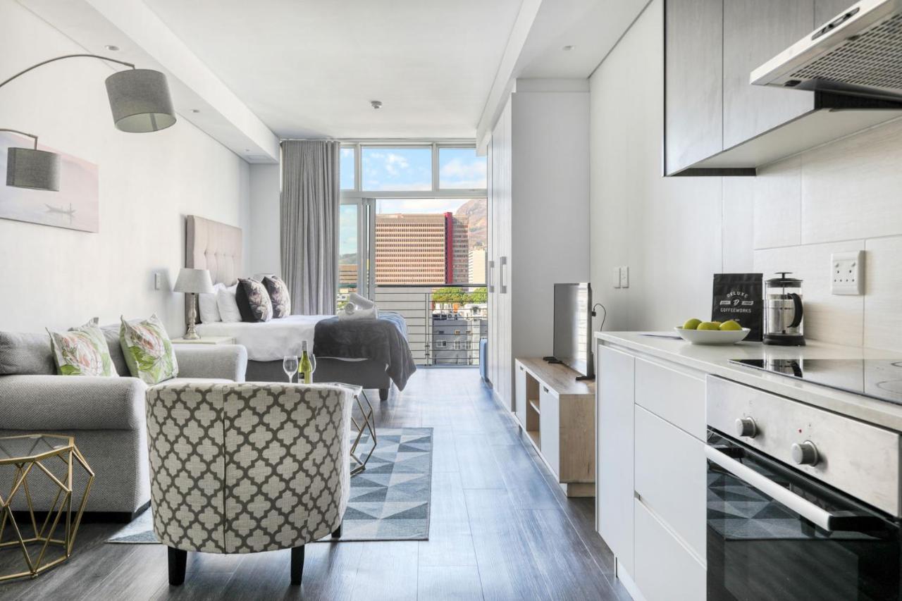 Backup-Power Mountain View Trendy Apartment Kapstaden Eksteriør billede